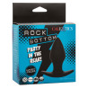 Calexotics - Rock Bottom Plug Anal Parfait 10 Vibrations Silicone Noir
